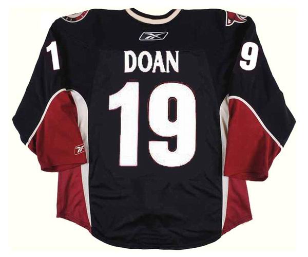 Shane Doan 2002-2003 Phoenix Coyotes Black Set 1 Game Worn Jersey — Desert  Hockey Threads