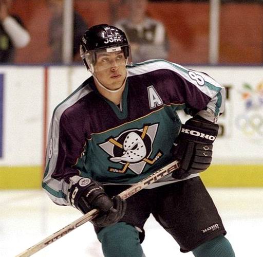 Anaheim Mighty Ducks Jerseys - 1990 Away Custom NHL Throwback Jersey