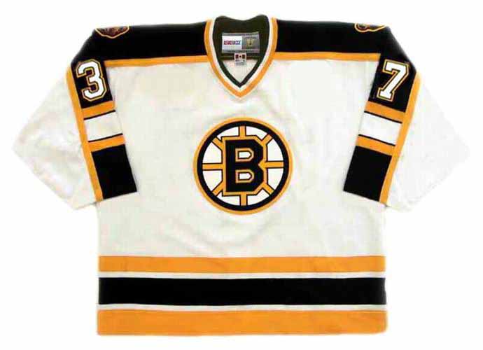 CCM  PATRICE BERGERON Boston Bruins 2005 Vintage Hockey Jersey