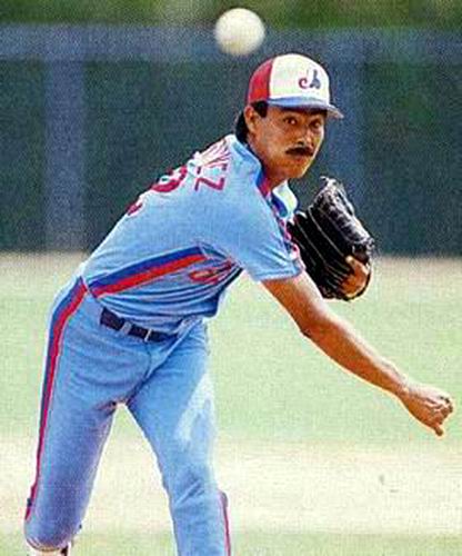 Dennis Martinez Montreal Expos Alternate w/ Team Patch Blue Jersey