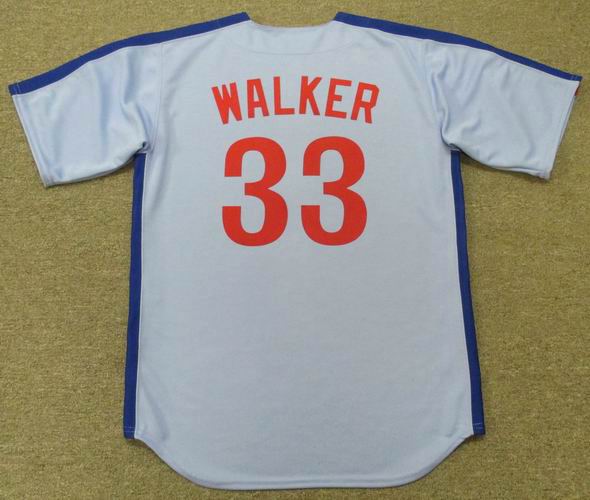 Cooperstown Collection Montreal Expos LARRY WALKER Throwback Baseball  Jersey WHITE