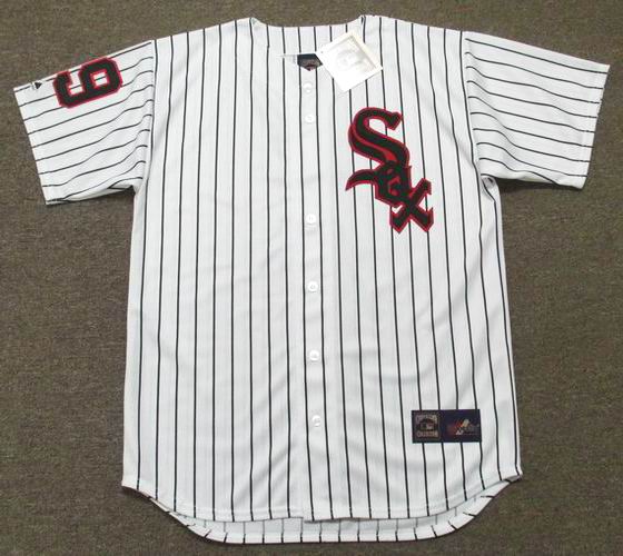 Custom 1970's Chicago White Sox Majestic Home Cooperstown MLB Jersey