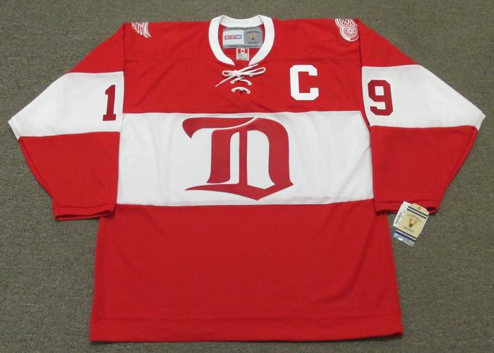 Detroit Red Wings CCM Personalized Custom 2009 Winter Classic Team Classics Jersey - White Small