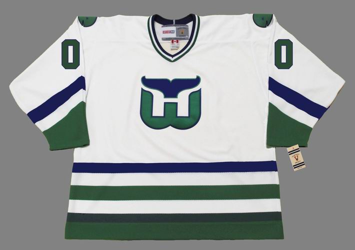 Top-selling item] Custom Hartford Whalers Full Printing Hockey Jersey