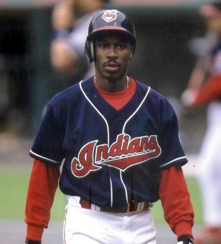 MAJESTIC  KENNY LOFTON Cleveland Indians 1993 Cooperstown