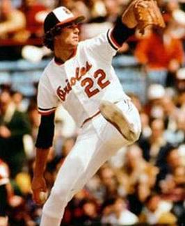 MAJESTIC  JIM PALMER Baltimore Orioles 1969 Cooperstown Baseball Jersey