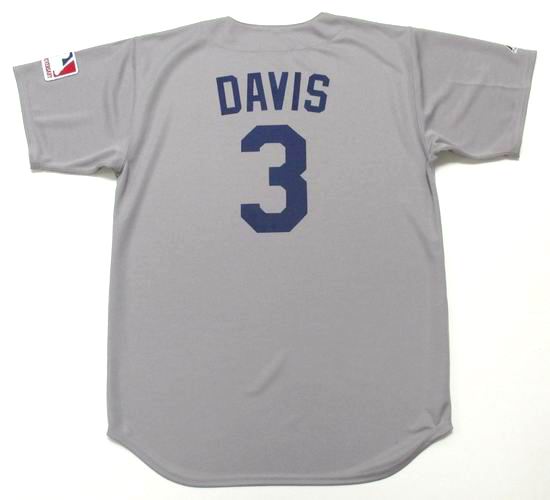 MAJESTIC  WILLIE DAVIS Los Angeles Dodgers 1969 Cooperstown Baseball Jersey