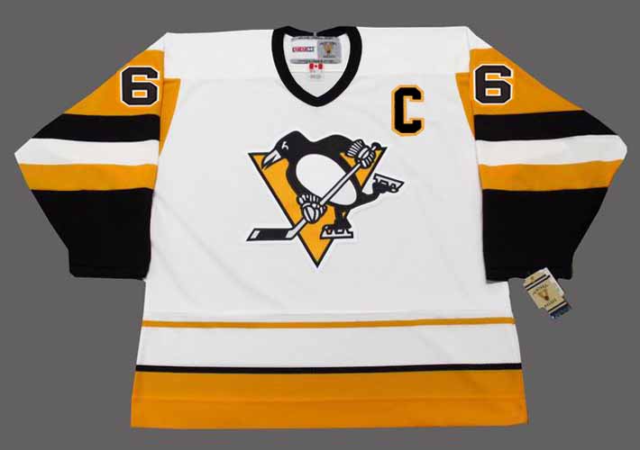 MARIO LEMIEUX  Pittsburgh Penguins 1996 Home CCM Vintage NHL