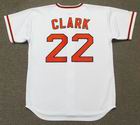 MAJESTIC  JACK CLARK San Francisco Giants 1973 Cooperstown