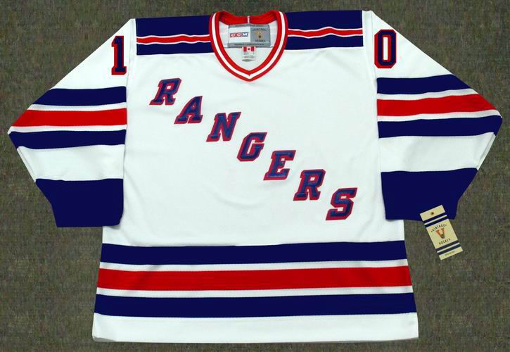 GUY LAFLEUR New York Rangers 1988 CCM Away Vintage Throwback NHL Hockey  Jersey - Custom Throwback Jerseys