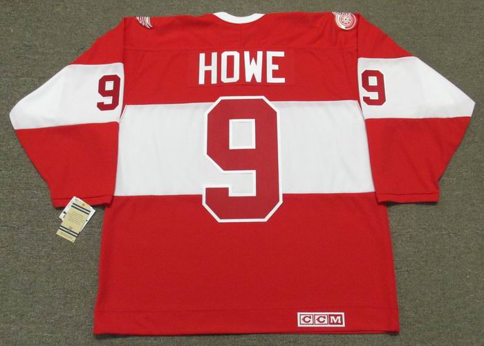 GORDIE HOWE Detroit Red Wings 1940's CCM Vintage Throwback Hockey Jersey -  Custom Throwback Jerseys