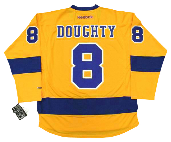 NHL Adidas Los Angeles Kings Drew Doughty #8 Authentic Jersey 54 (XL) 252JA
