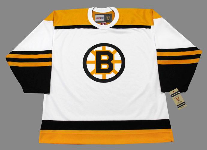ANY NAME AND NUMBER BOSTON BRUINS CCM VINTAGE 1970 REPLICA NHL