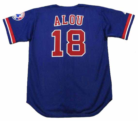 Cooperstown Collection Montreal Expos MOISES ALOU Throwback Baseball Jersey  WHITE