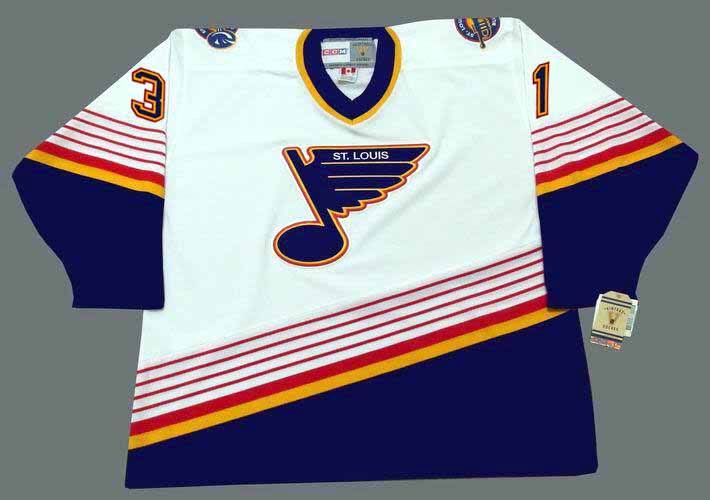 Team Issued ST LOUIS BLUES CCM 25 Years AUTHENTIC NHL Hockey JERSEY 48 Blue