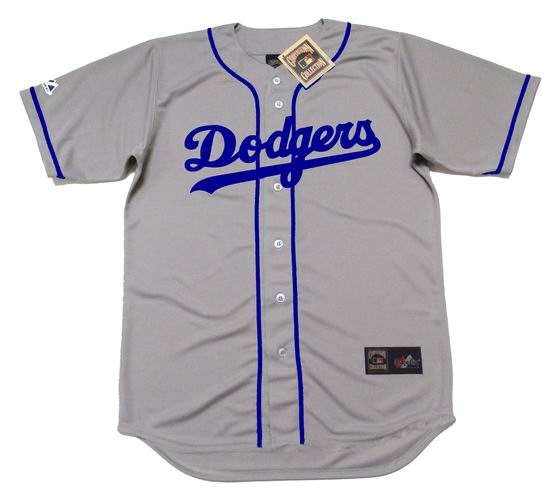 GIL HODGES | Brooklyn Dodgers 1955 Away Majestic Throwback