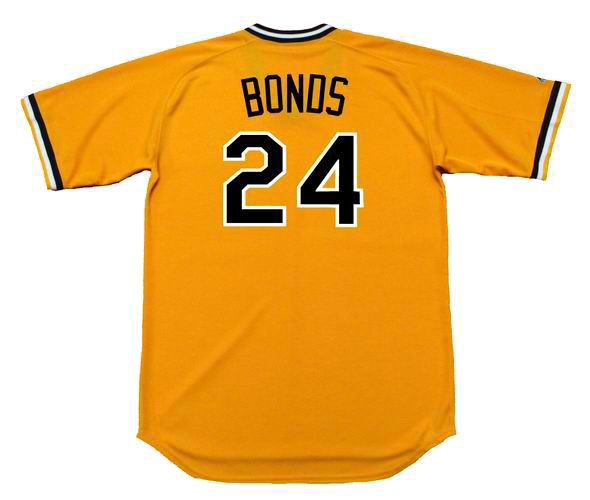 Barry Bonds Jersey - Pittsburgh Pirates Home Cooperstown Throwback MLB  Baseball Jersey