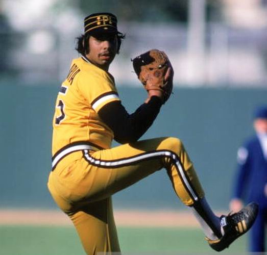 MAJESTIC  JOHN CANDELARIA Pittsburgh Pirates 1979 Cooperstown Baseball  Jersey