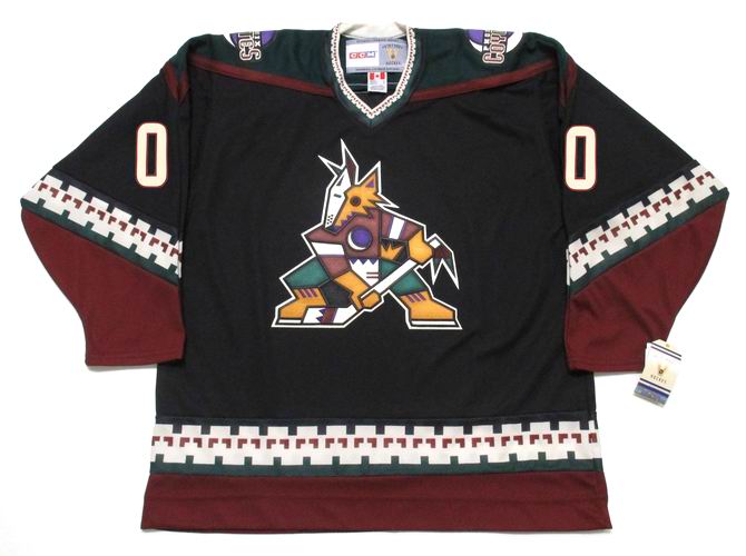 PHOENIX COYOTES 1990's CCM Vintage NHL Jersey Customized "Any Name &  Number(s)" - Custom Throwback Jerseys
