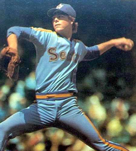 1987 Mark Langston Game Worn Seattle Mariners Jersey.  Baseball, Lot  #83236
