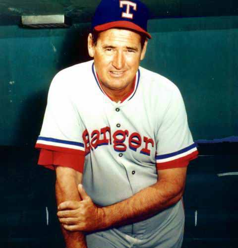 TED WILLIAMS  Texas Rangers 1972 Home Majestic Throwback Baseball Jersey