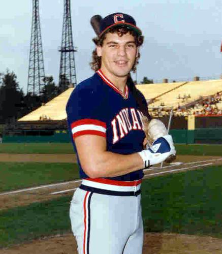 MAJESTIC  JOE CHARBONEAU Cleveland Indians 1980 Cooperstown Baseball Jersey