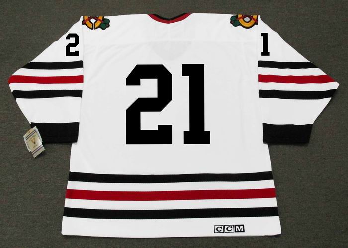 NHL Chicago Blackhawks Custom Name Number Throwback Vintage Jersey T-Shirt