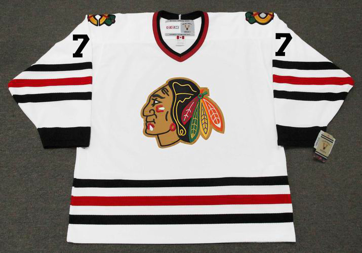 TONY ESPOSITO CHICAGO BLACKHAWKS JERSEY # 35 - CCM  VINTAGE  - NEW WITH  TAGS