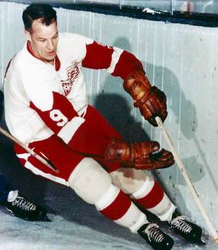 GORDIE HOWE | Detroit Red Wings 1962 Away CCM Vintage Hockey Jersey