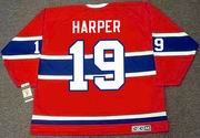 Colorado Rockies NHL Terry Harper Game Worn Jersey.
