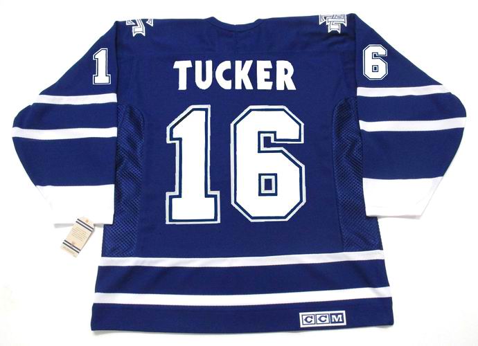 Darcy Tucker 2001 Toronto Maple Leafs Throwback NHL Hockey Jersey