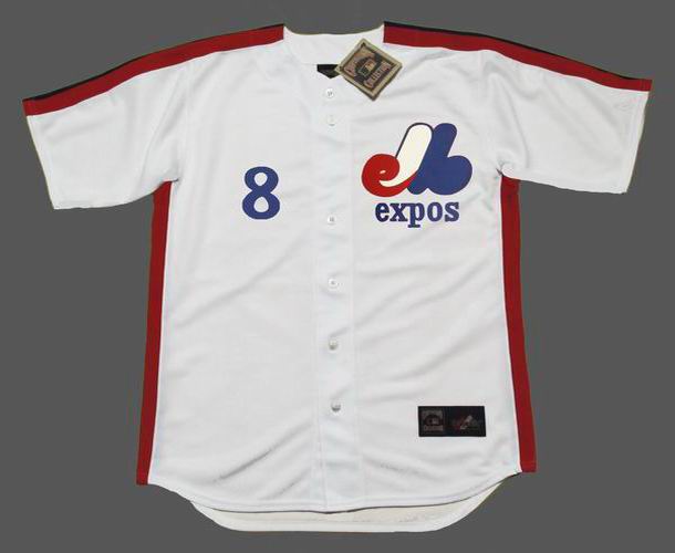 1992 Gary Carter Game-Worn, Signed Expos Jersey