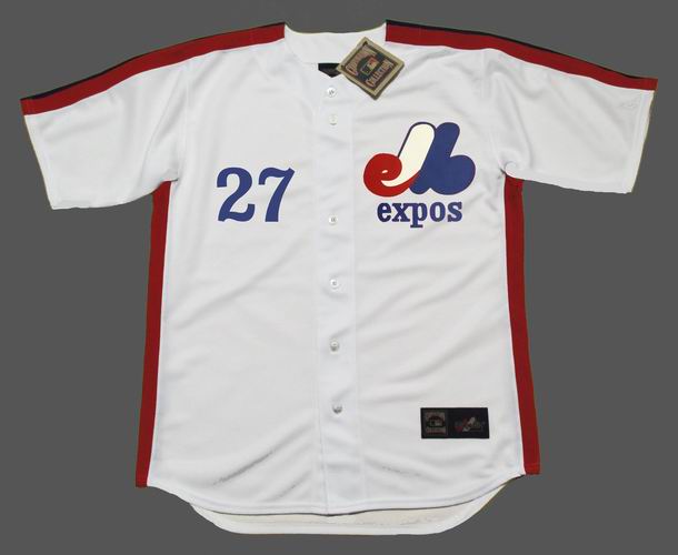 Vintage Montreal Expos Vladimir Guerrero Majestic Baseball Jersey