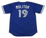 1994 Flair Hot Numbers Paul Molitor #5 HOF Toronto Blue Jays