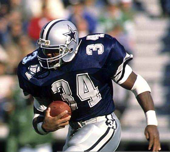 WILSON HERSCHEL WALKER Dallas Cowboy 1988 Throwback NFL Football