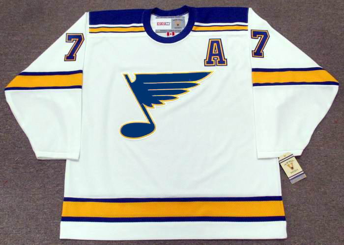NHL St. Louis Blues Custom Name Number Throwback Vintage Jersey
