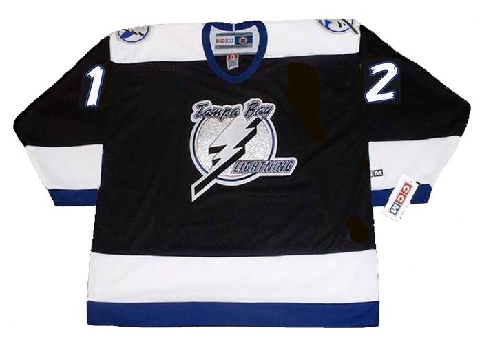 JOHN CULLEN  Tampa Bay Lightning 1996 Away CCM Throwback NHL