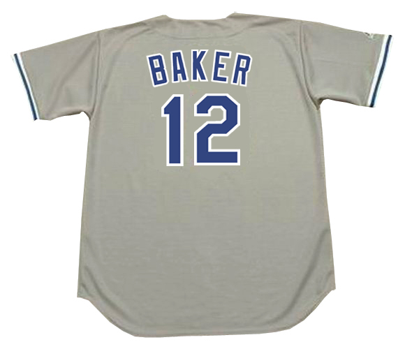 Dusty Baker 1981 Los Angeles Dodgers Cooperstown Away Throwback