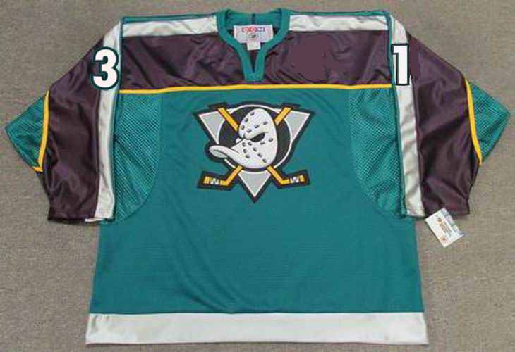 SERGEI FEDOROV Anaheim Mighty Ducks 2005 CCM Throwback Alternate NHL Jersey  - Custom Throwback Jerseys