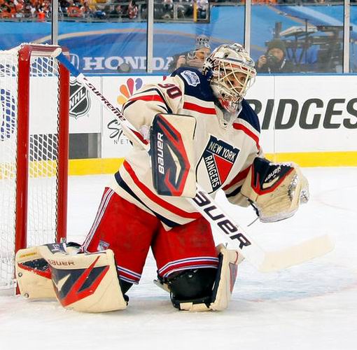NHL Henrik Lundqvist - 2012 Winter Classic 8x10 Photo (NY Rangers) :  : Home