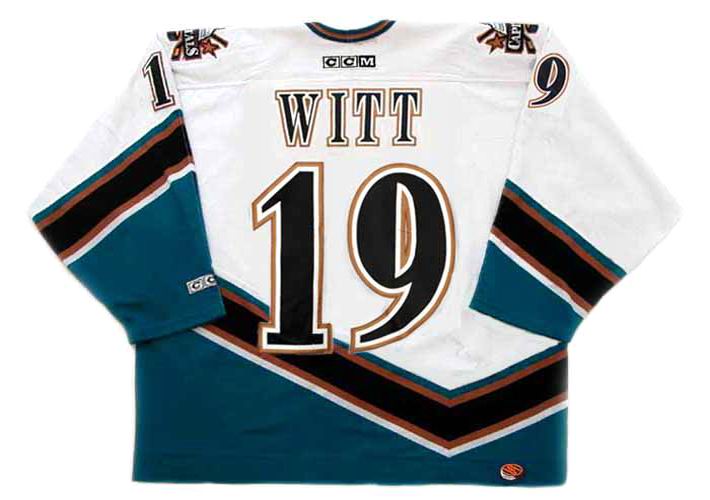 BRENDAN WITT  Washington Capitals 2001 CCM Vintage NHL Hockey Jersey