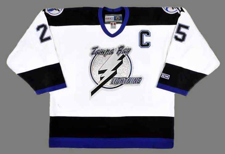 MARTIN ST. LOUIS  Tampa Bay Lightning 2004 Away CCM Throwback NHL Hockey  Jersey