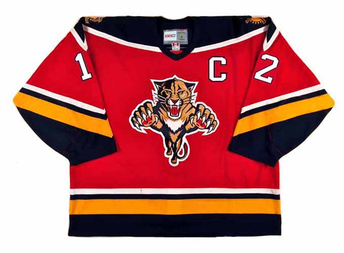 Vintage CCM Florida Panthers Goalie Cut Blank Jersey Tagged 4X