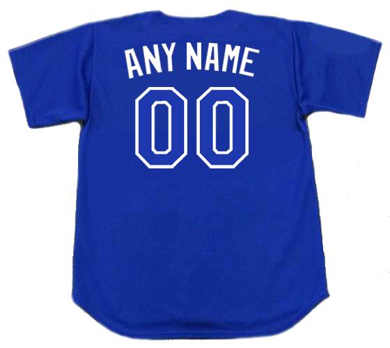 LOS ANGELES DODGERS 1980's Majestic Throwback Away Baseball Jersey  Customized Any Name & Number(s) - Custom Throwback Jerseys