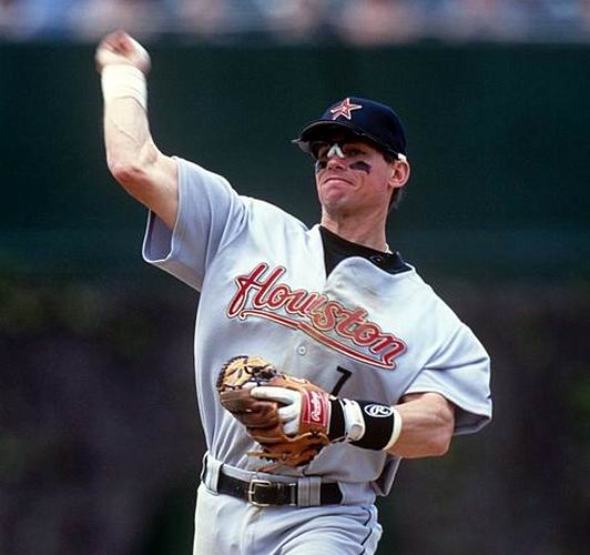 2000 Craig Biggio Houston Astros Majestic MLB Jersey Size Large