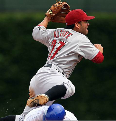 JOSE ALTUVE  Houston Astros 2012 Majestic Throwback Away Baseball