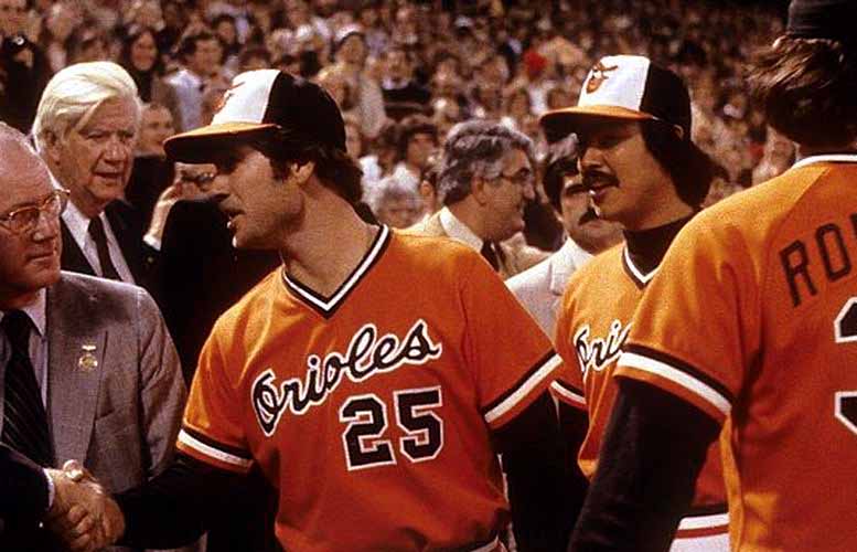 Lenn Sakata Baltimore Orioles 1983 Baseball Throwback Jersey 