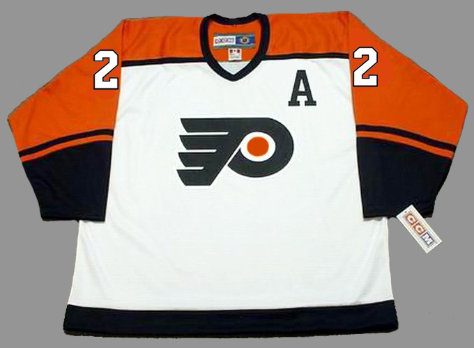 Third String Goalie: 1985-86 Philadelphia Flyers Mark Howe Jersey