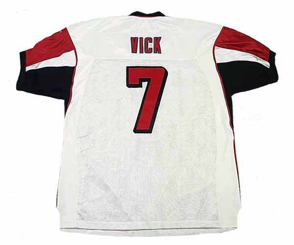 MICHAEL VICK  Atlanta Falcons 2004 Away Reebok Throwback NFL Football  Jersey