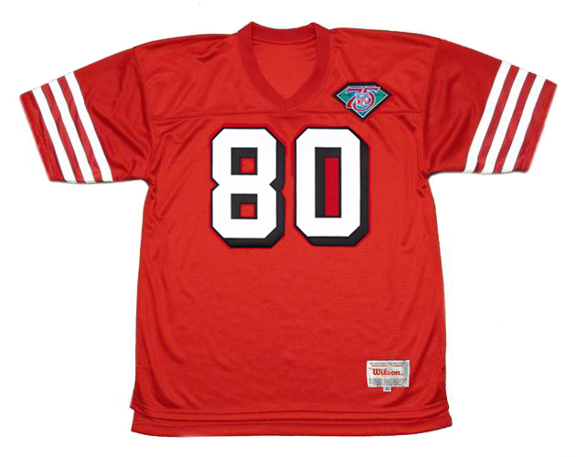 JERRY RICE  San Francisco 49ers 1994 Wilson Throwback NFL